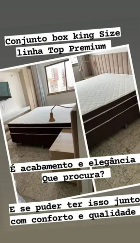 Conjunto Box super King Size Top Premium