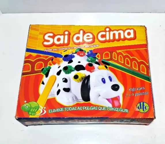 Jogo Sai de Cima- Ajude seu Cachorro a se Livrar das Pulgas