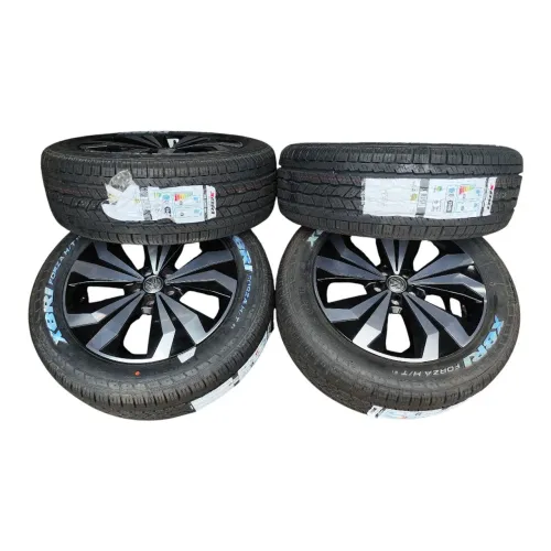 PROMOÇÃO RODA ARO 17 VW T-CROSS C/ PNEU ZERO XBRI À BASE DE TROCA