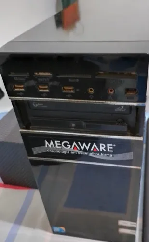 CPU Megaware Megahome Intel Core 2 Duo E7500 4GB Ram 500GB Hd