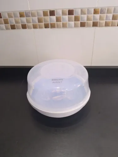 Esterilizador de mamadeira e chupetas a Vapor Para Micro-ondas. Philips Avent