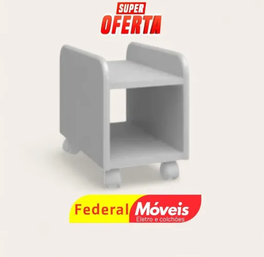 Suporte para CPU com Rodízio - Novo e Prático!