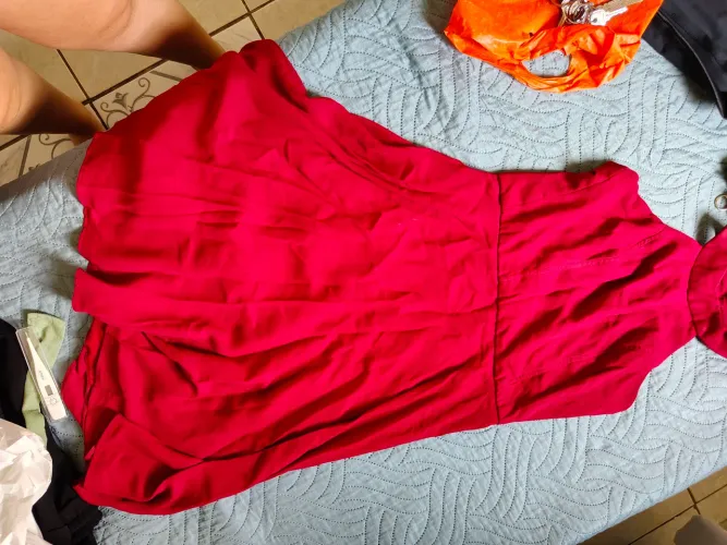 Vestido vinho