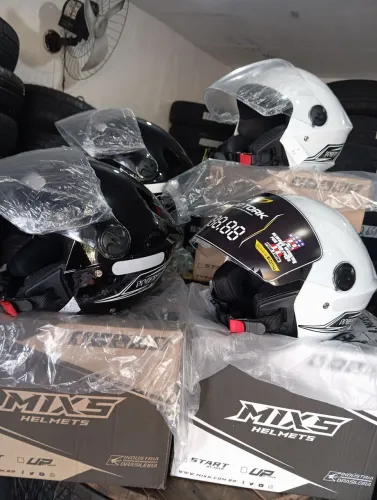 Capacete Mixs aberto tamanho 58 novo na promoção!
