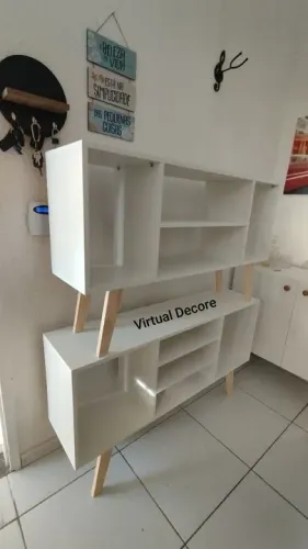RACK RETRÔ 1.20 PRONTA ENTREGA