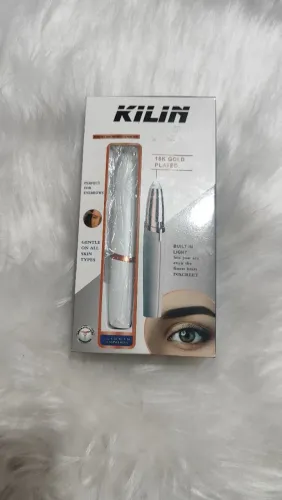 Depilador de Sobrancelhas Elétrico Kilin 18K Gold