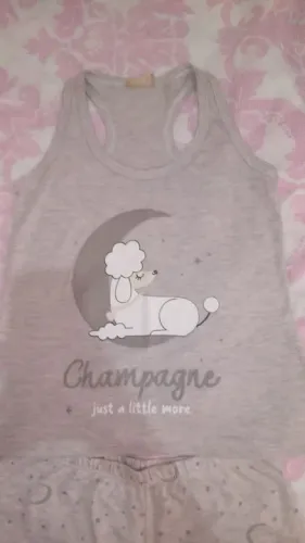 Conjunto de Pijama Infantil Menina - Champagne Just a Little More