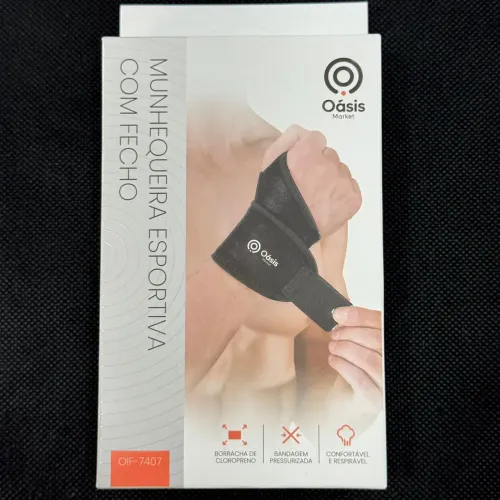 Munhequeira Esportiva com Fecho - Novo