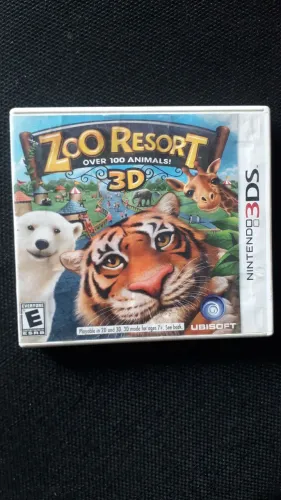 Zoo Resort 3D cartucho de Nintendo 3DS