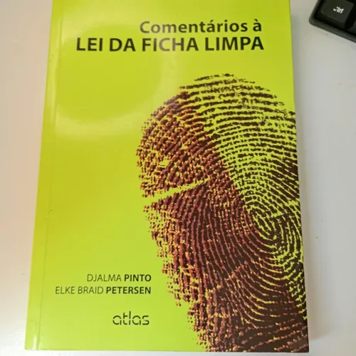 Livro Comentários à Lei da Ficha Limpa 