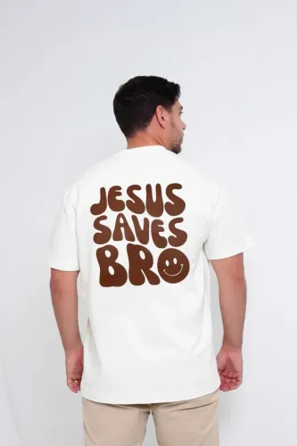 Camiseta masculina estilo cristã