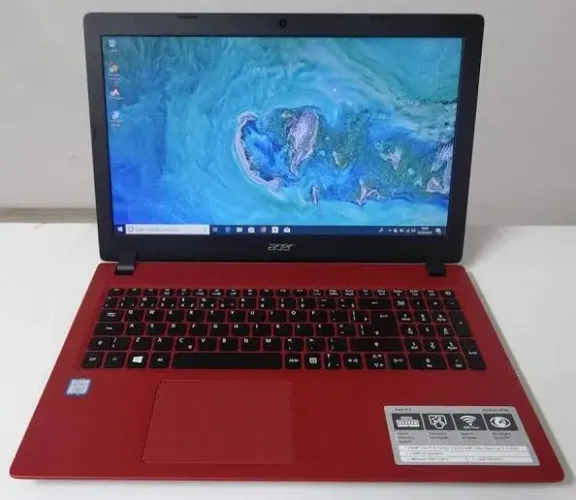 Notebook acer core i5 8gb ssd 240 4 Ger tela 15.6 led slim s/bateria USB HDMI e fonte 