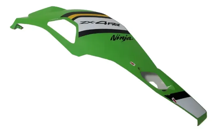 Carenagem Lateral Kawasaki Zx4r 24/26 L/e Ori Detalhes 61481 Verde