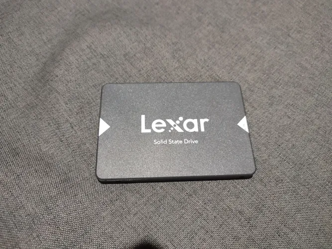 SSD 128 Gb Lexar saúde 100%