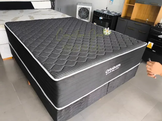 CAMA BOX QUEEN MOLAS ENSACADAS 