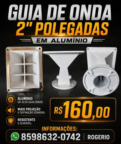 GUUA DE ONDA 2" POLEGADAS