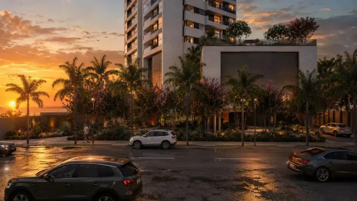 RUA DA AURORA - HOME RESORT 122 m² com 4 quartos na Boa Vista - Recife