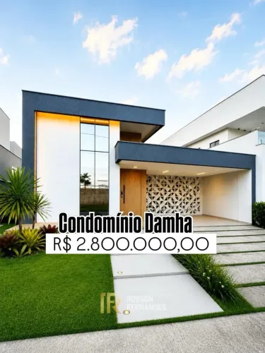 Casa Térrea no Condomínio Damha/Nascente/ Privativa