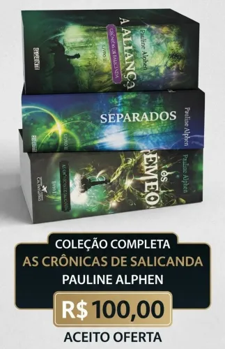 As Crônicas de Salicanda 3 Livros - R$ 100 (Aceito Oferta)