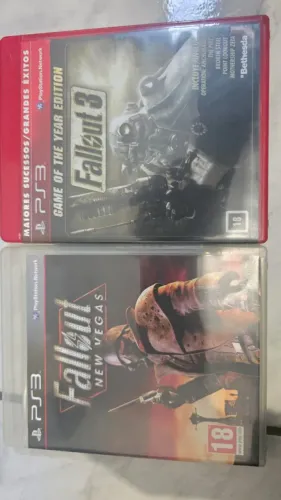 Jogos PS3 KIT Fallout 3 + New Vegas + DIABLO 3