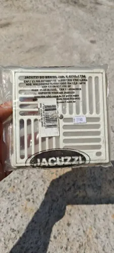 grade branca plástica de ralo/dreno de fundo Jacuzzi