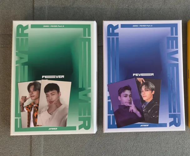 Álbum completo K-pop FEVER ATEEZ (valor individual)