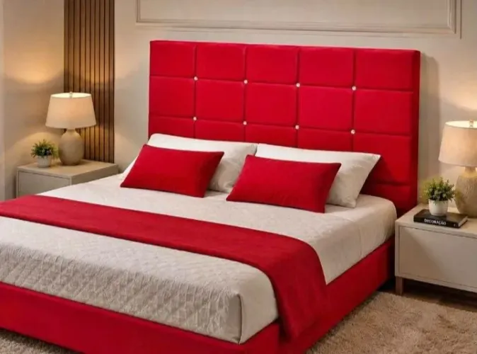 Cabeceira de cama casal, Queen, quing<br>Queen king