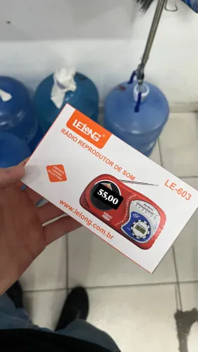 Rádio reprodutor de som