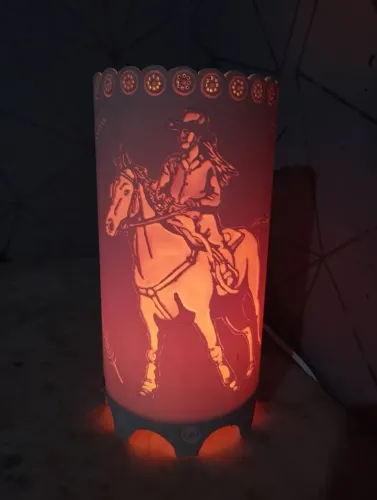 LUMINÁRIA DE PVC TEMA AGRONEGÓCIO