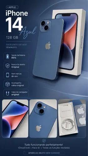 iPhone 14 Azul