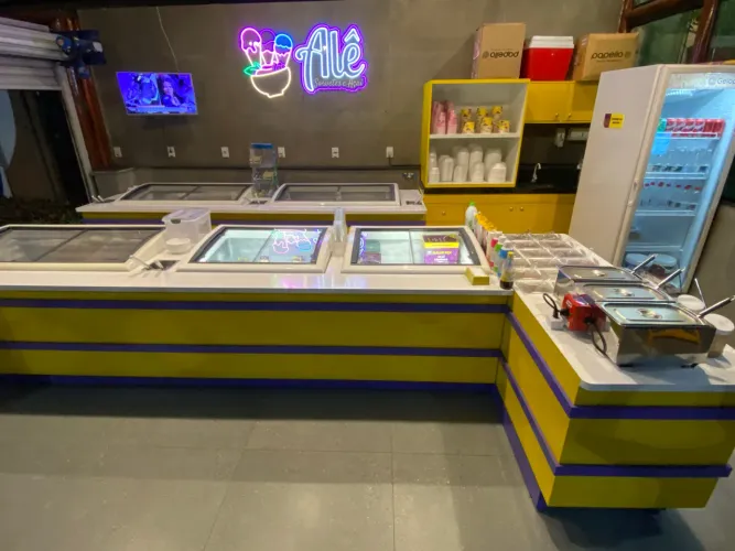 Equipamentos e utensílios para sorveteria