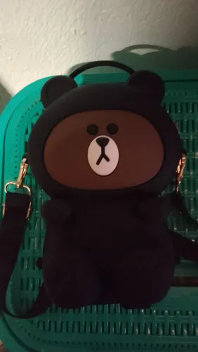Bolsa de couro feminina p Verde ? de novo 