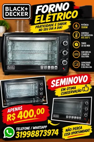 Vendo forno elétrico