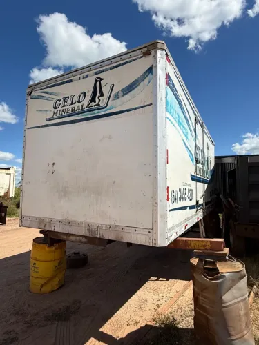 Baú térmico canaletado para caminhão 3/4