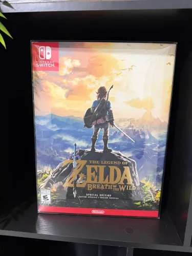 Zelda breath of the wild Edição de colecionador  NO ACETATO