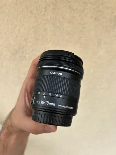 Lente Cânon 10-18 IS STM