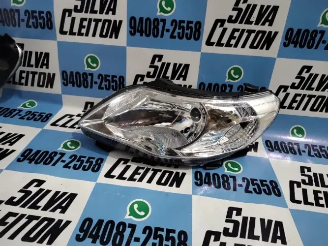 farol esquerdo gol 2009 ate 2012 gol g5  foco simples novo importado