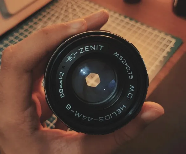 Lente hélios M44 - 58mm- vintage