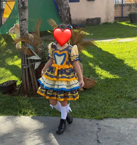 Vendo vestido caipira