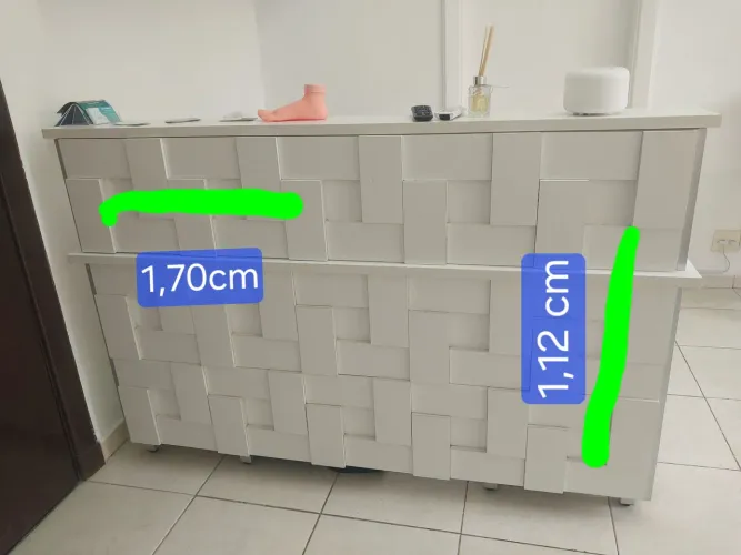 Vendo balcão para recepção