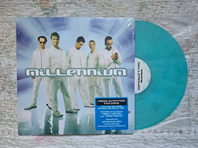 LP Vinil Backstreet Boys Millennium Electric Blue Vinyl
