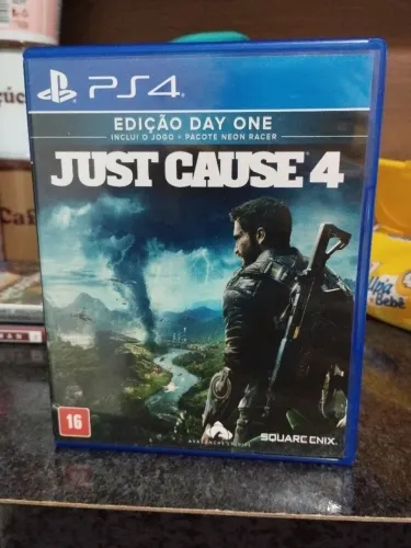 Jogo Just Cause 4 Edição Day One PS4 - Mídia Física Original (CD Sem Arranhões)