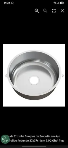 Cuba de embutir inox da GhelPlus