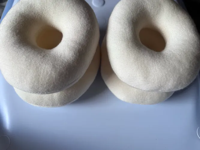 Rosquinhas para os seios laváveis - amamentação 