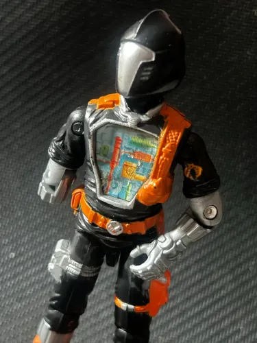 Comandos em ação Cobra Andróide anos 80 estrela Action Figure Vintage