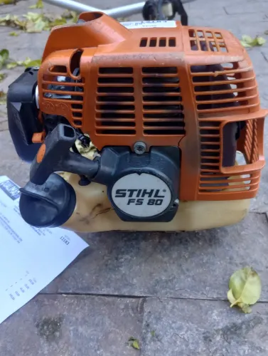 Vendo rosadeira STHIL FS 80 revisada com carrettel de fio automático disco de serra 