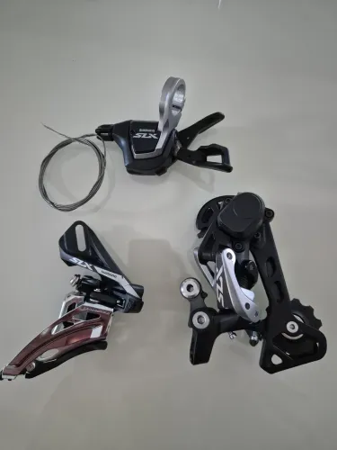 Grupo Shimano SLX M7000 11v - Kit Completo c/ Sistema 2x11