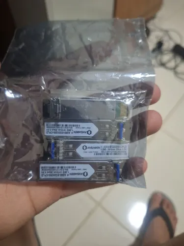 Kit 4 Módulos SFP Gigabit 1.25G 20km 1310nm + 1 Módulo GBIC EPON OLT PX20++ (Novos)