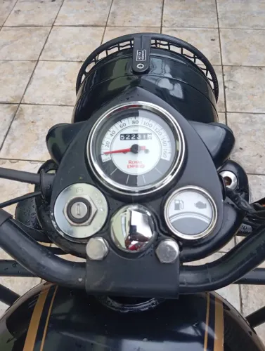 Royal enfiel 500 cc tribut Black