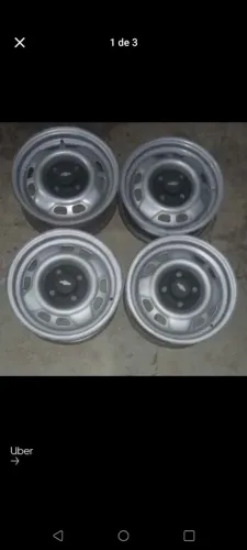 Jogo de rodas do Chevette DL 